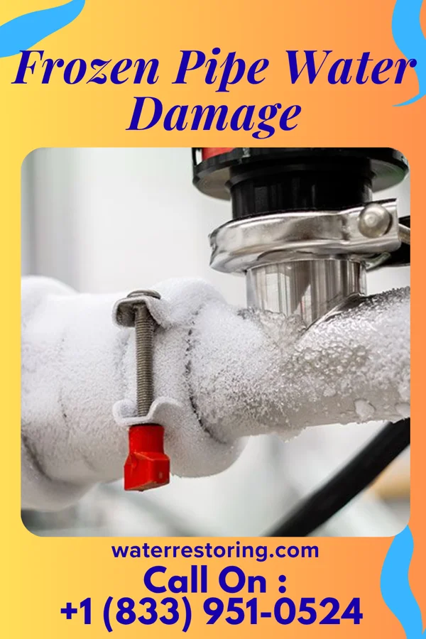 Frozen Pipe Water Damage in New Madison, OH